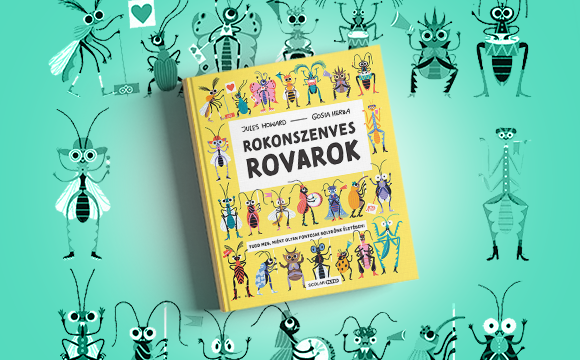 Rokonszenves rovarok k&ouml;nybor&iacute;t&oacute;ja