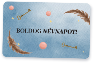 Boldog n&eacute;vnapot aj&aacute;nd&eacute;kk&aacute;rtya